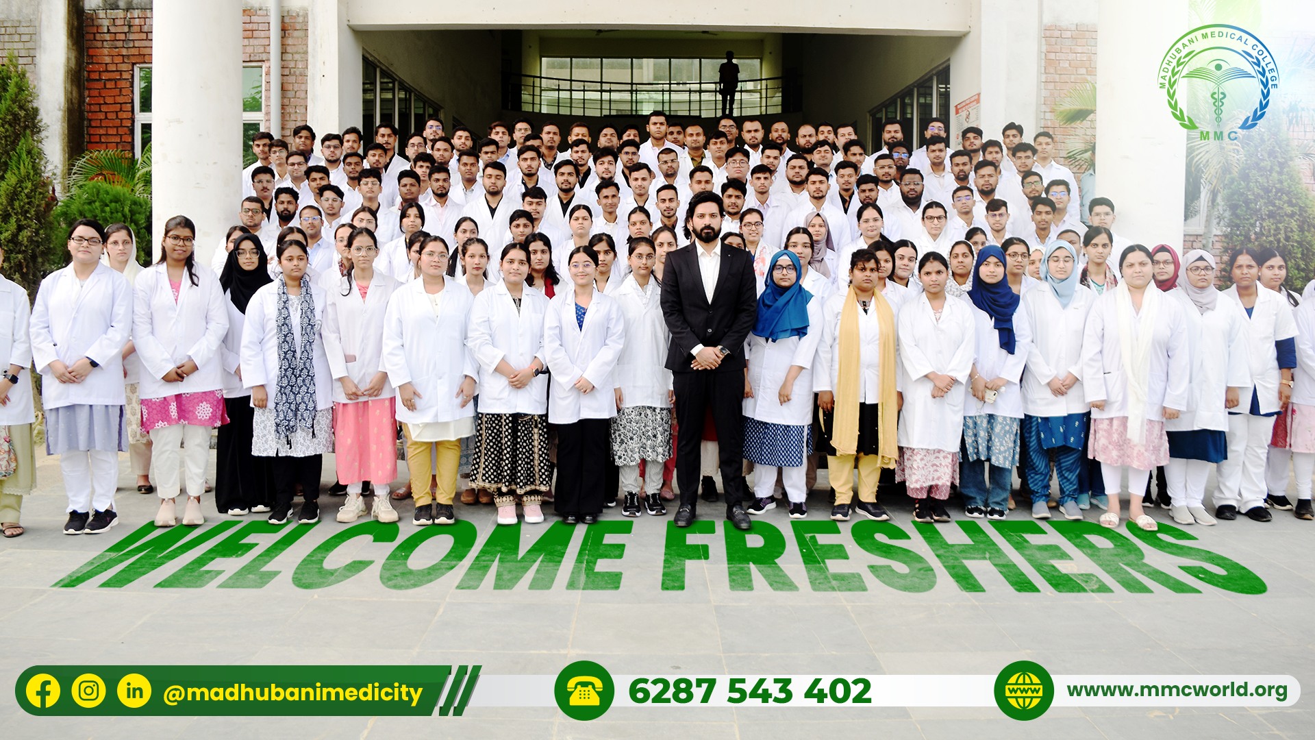 Tausif Ahmad White Coat ceremony Madhubani Medical College PG fee structure